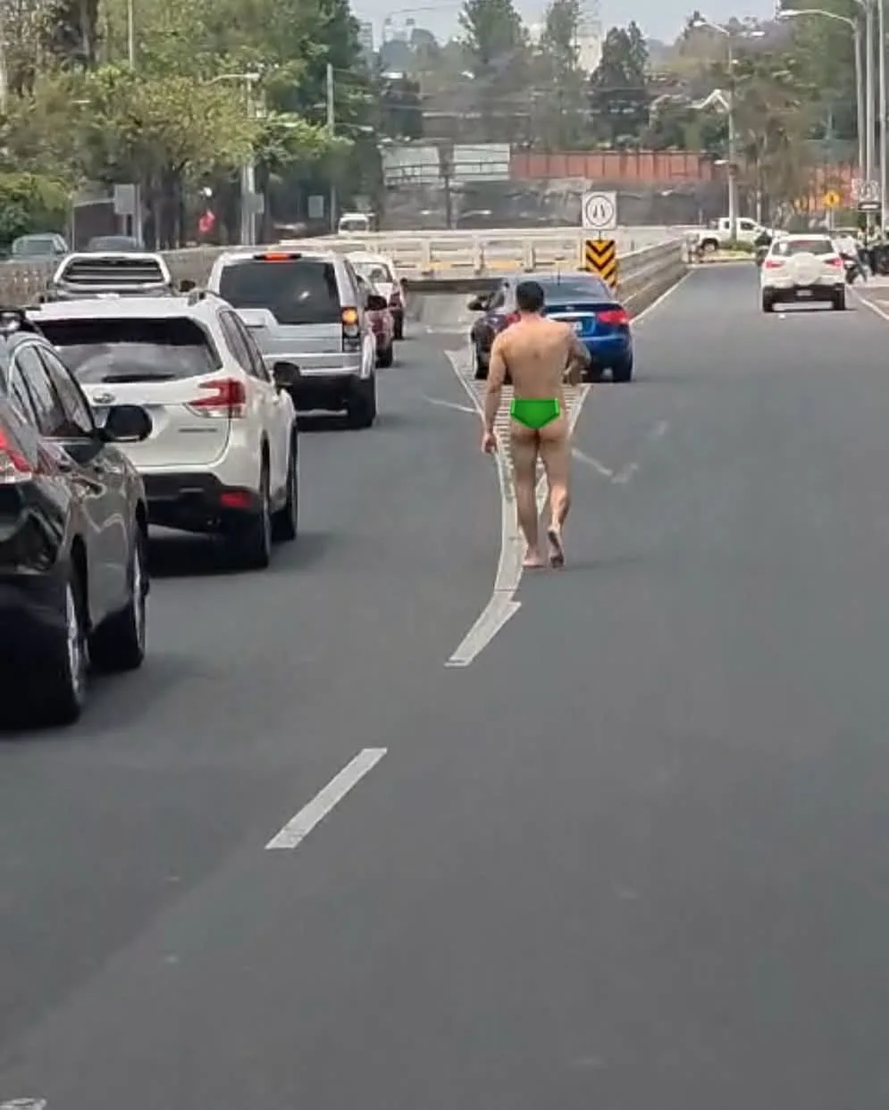 ¡El Desnudo que Paró Cayalá!