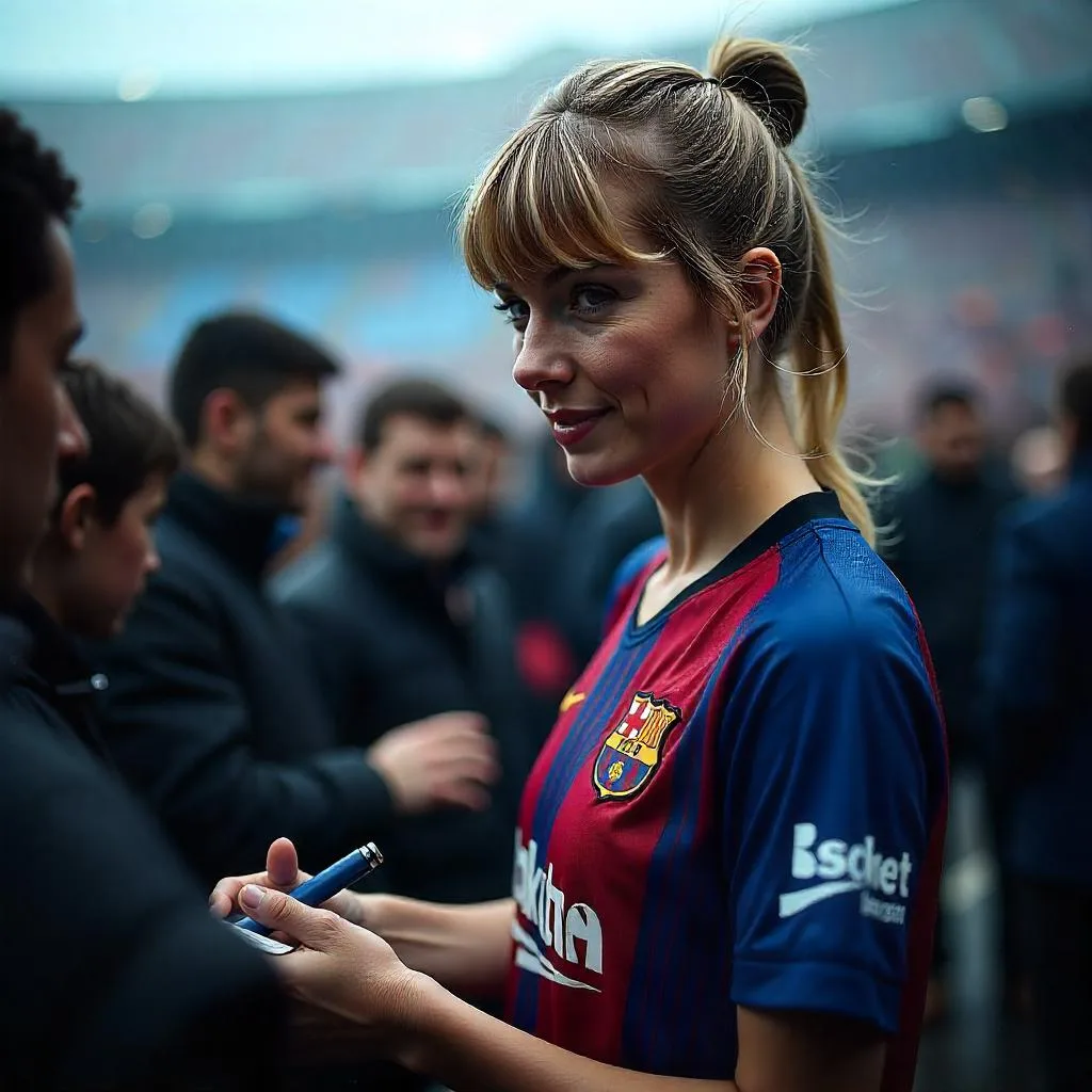 El Barca podría Fichar a Taylor Swift