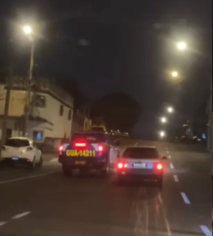 Persecucion vehicular tras accidente de transito