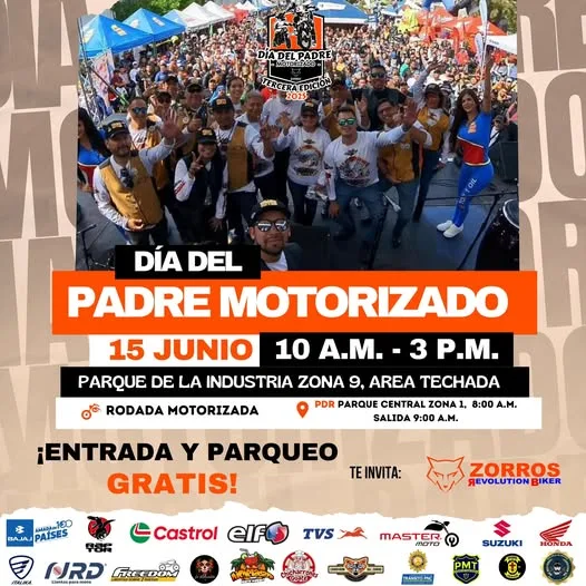 Papá motorizado es tu día y mereces celebrarlo